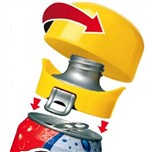 Quick Top X3 - Bouchons pour canettes