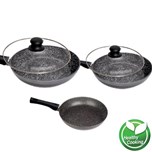 Stonewell poêle en pierre - Set 5 pcs