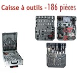 Malette caisse à outils 186pcs - Outillage - Brico