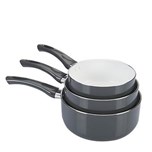 Lot de 3 casseroles ceramique 
