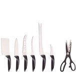 Ceramicle - Set de couteaux acier/ceramique