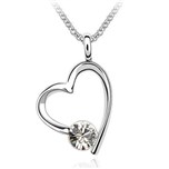 Collier Coeur Swarovski Elements