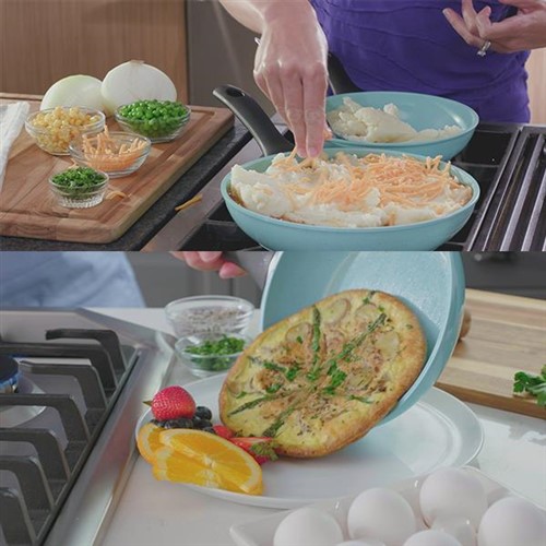 Poêle antiadhésive, STARLYF JADE PAN, (20 cm) Cuisine Saine, adaptée à la  cuisson par induction, performances supérieures renforcées et haute  résistance aux rayures et à l'abrasion, Sans PFOA ni PFOS : 